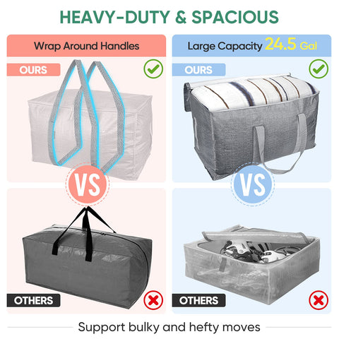 BALEINE water-resistant fabric protects contents during storage and travel.