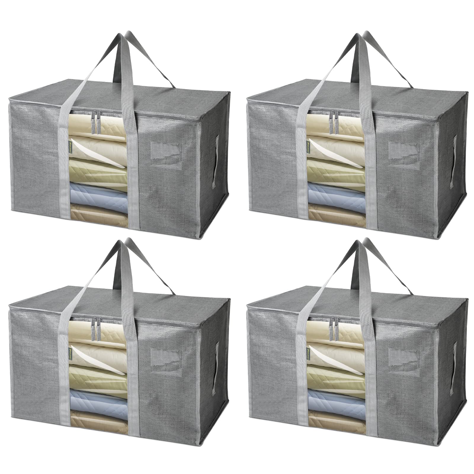 Balene oversized moving bag with gray window showcases a large 24-gallon capacity for moving.