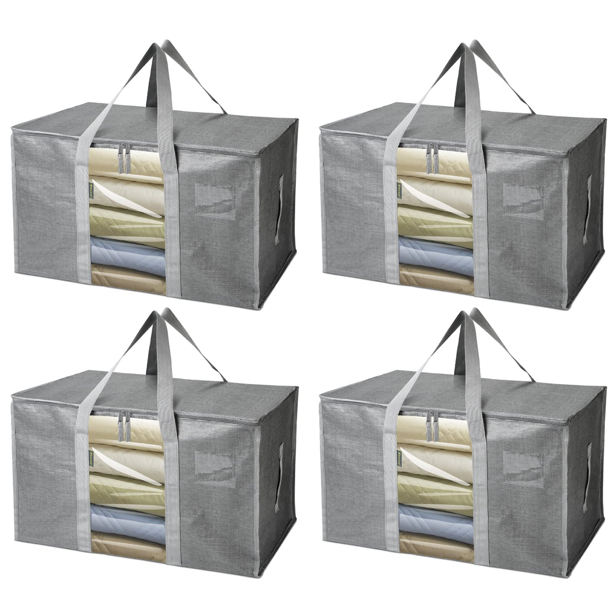 Balene oversized moving bag with gray window showcases a large 24-gallon capacity for moving.