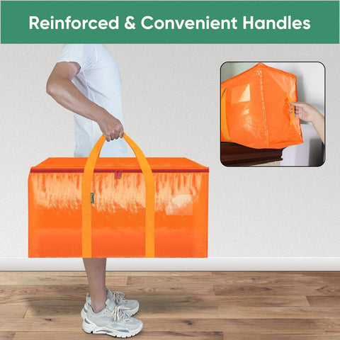 BALEINE oversized moving bags water-resistant fabric protects contents during storage