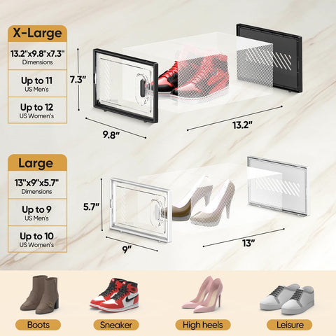 Thickened BPA-free material ensures durable, crack-resistant construction.
