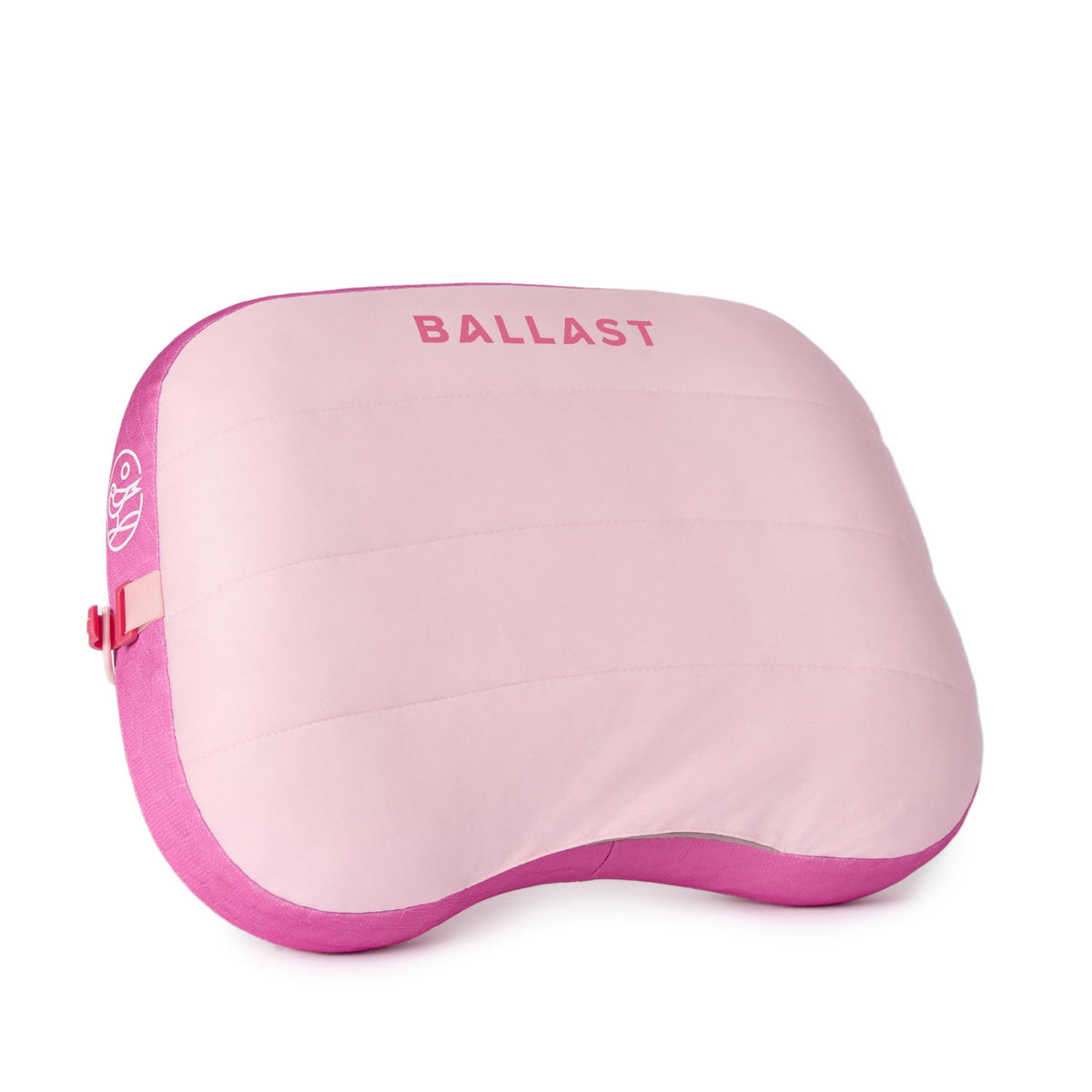 Ballast Beach Pillow stays put with sand pouch on windy beaches.