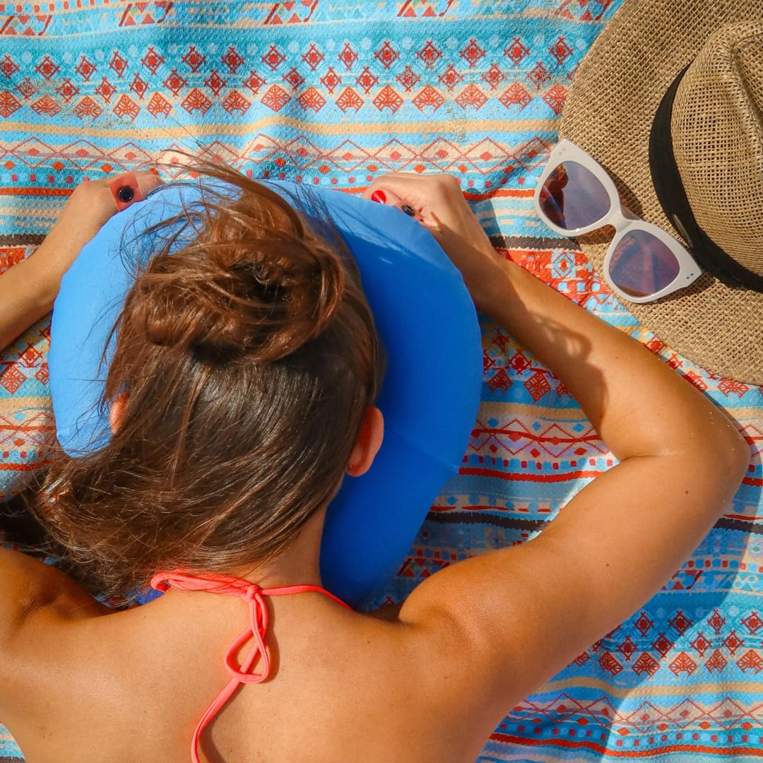 Ballast Pro Pillow by the pool offering water-resistant comfort for poolside lounging