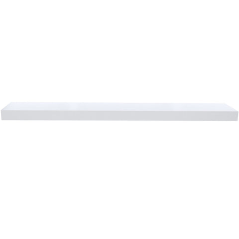 Ballucci floating shelf white finish ideal for minimal modern décor