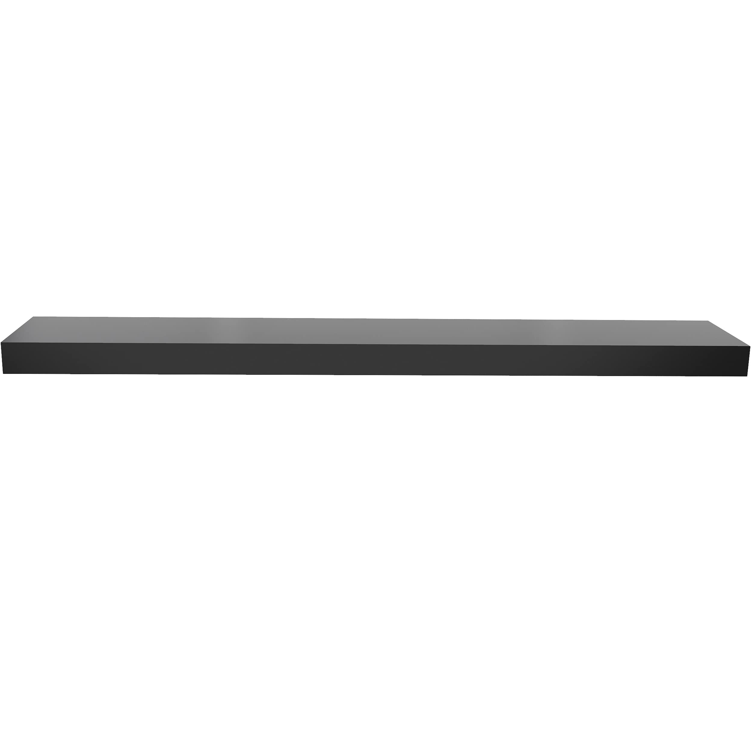 Ballucci hidden mounting brackets support a clean, floating look.
