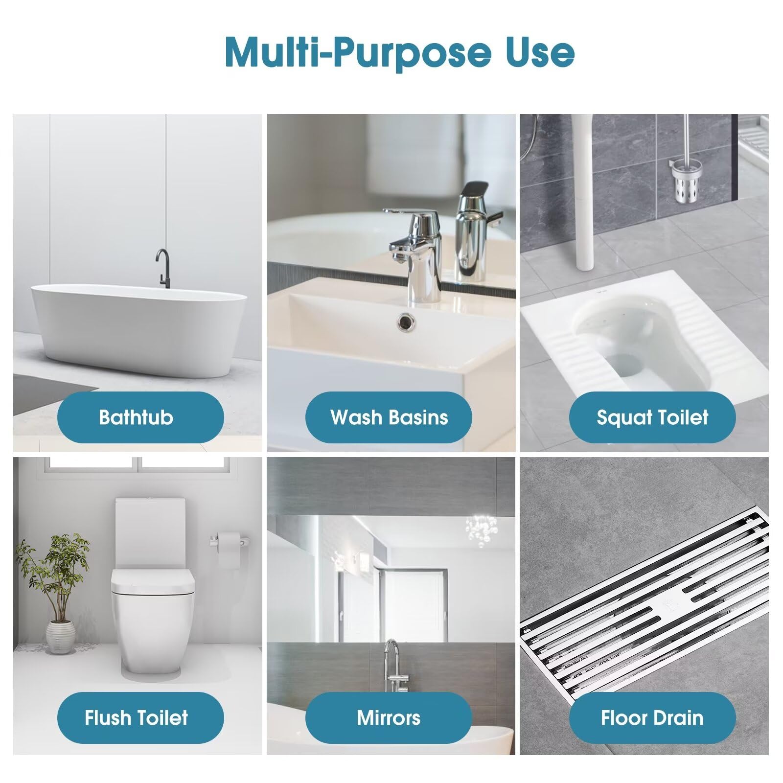 BALORIZ compact design stores easily under sinks for storage.