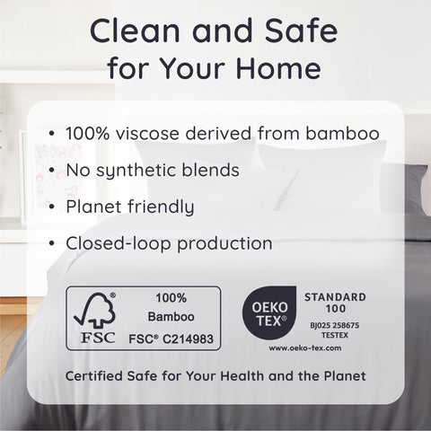 Bambaw cooling fabric helps regulate temperature for cooler nights.