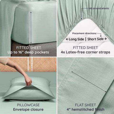 Bambaw mattress up to 16 inches compatibility ensures snug bedding