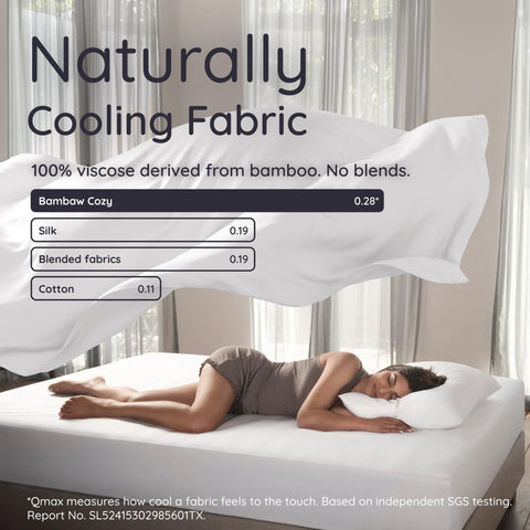 Bambaw pillowcases soothe skin and hair by reducing friction during sleep.