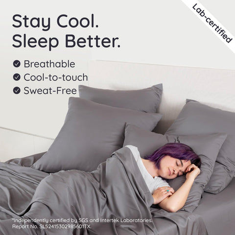 Bambaw queen pillowcase 20x30 with envelope closure for secure sleep.