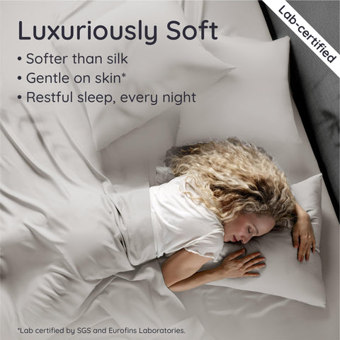 Bambaw Queen fitted sheet fits up to 16 inch mattresses.
