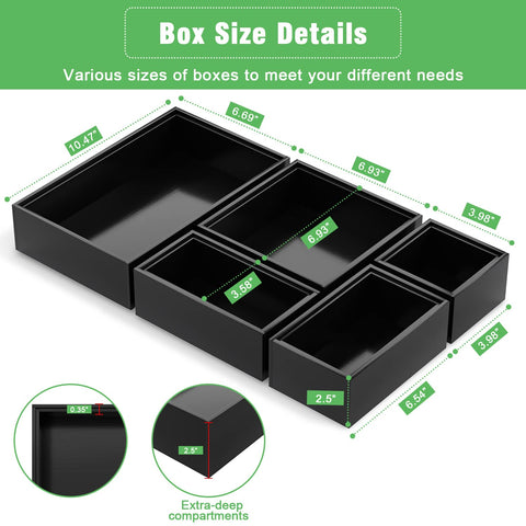 Bambloom wooden utensil holder in kitchen drawer, boosting utensil organization