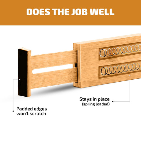 Bambüsi EVA foam pads protect drawer rims while you swap configurations