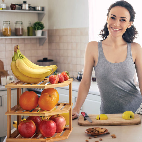 Bambüsi multipurpose home storage solution ideal for kitchens and bathrooms.