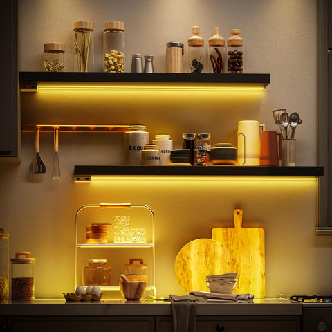 BAMEOS battery box and LED strip offer flexible power options.