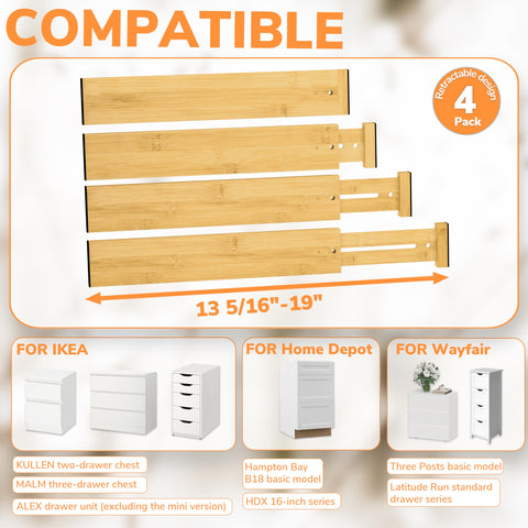 BAMEOS four-pack for multi-room organization