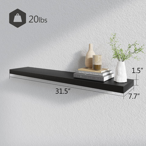 BAMEOS living room display shelf creating a gallery-style look