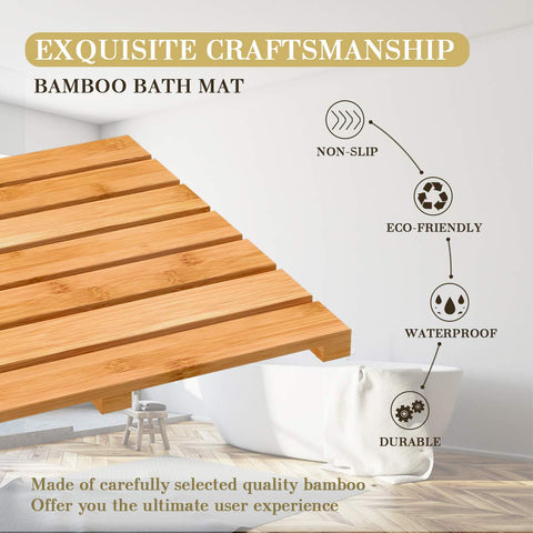 Bamfan bamboo mat made from durable eco-friendly material