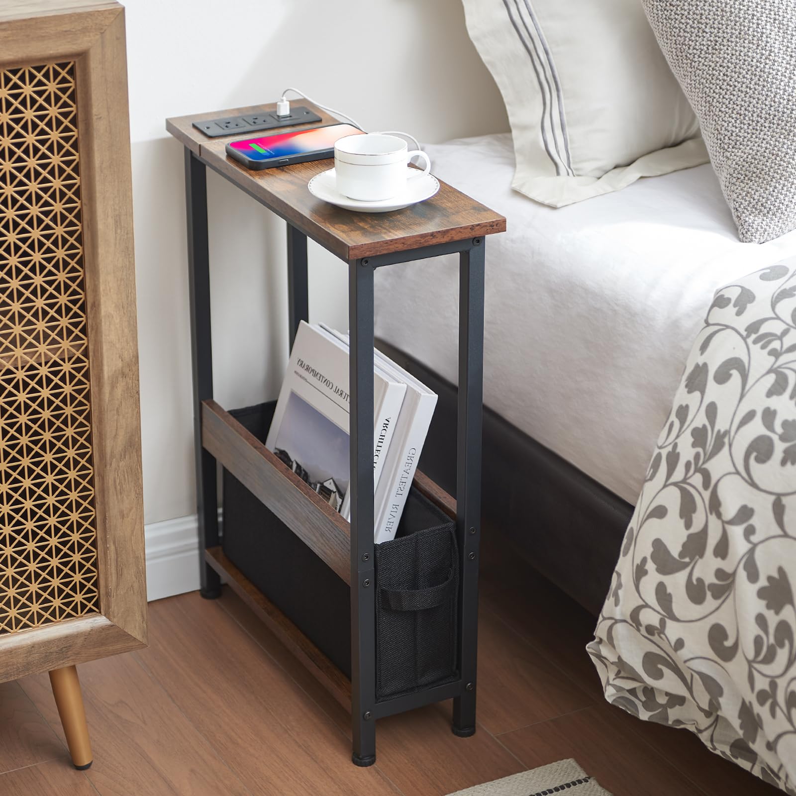 BAMGROW 4.9 ft cord length supports flexible placement near power outlets.