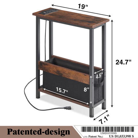 BAMGROW sturdy metal frame with fabric drawer blends durability and light weight.