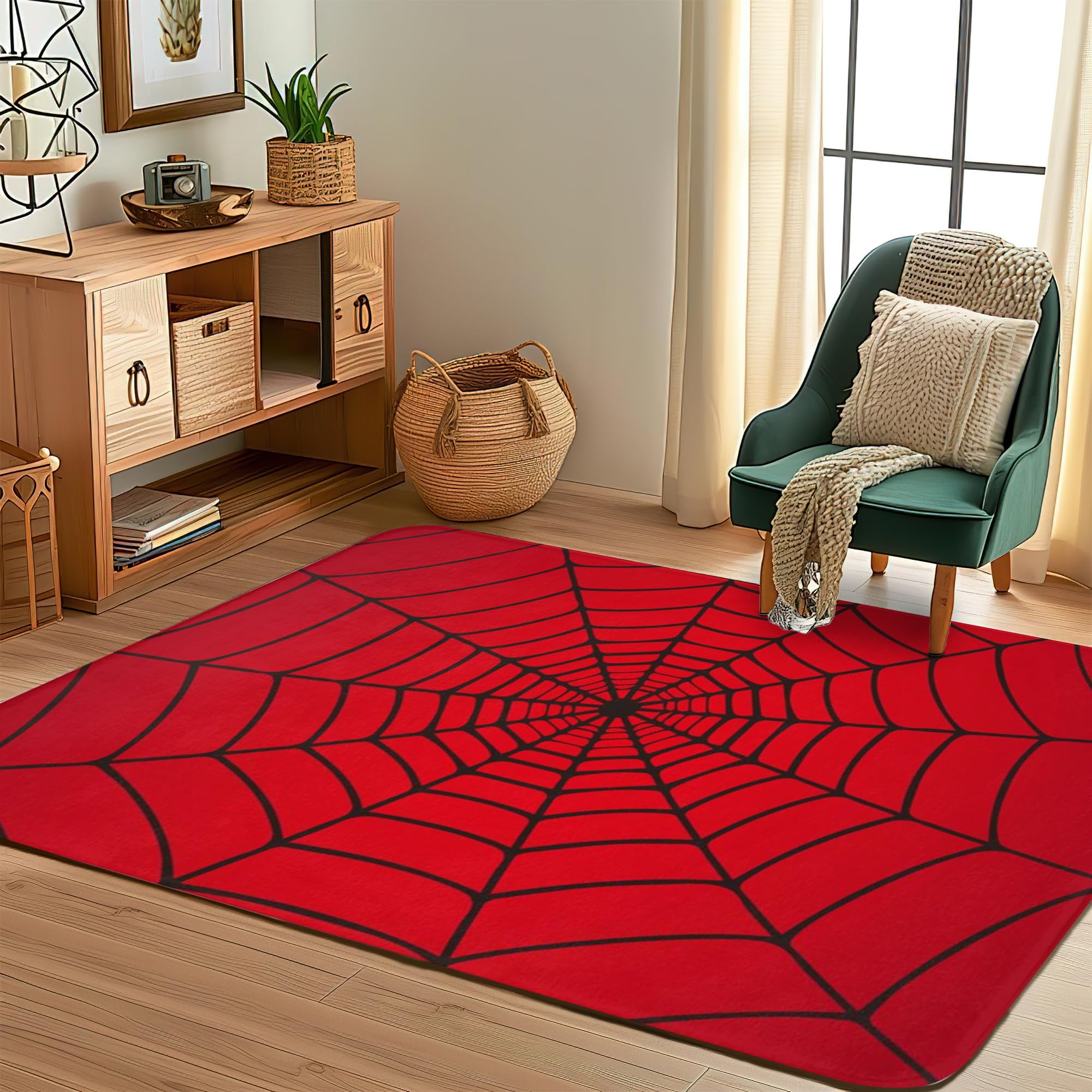 BAMOWEY kid-friendly play area rug suited for kids' rooms and play zones.