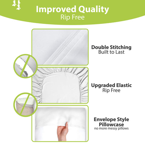 BAMPURE OEKO-TEX certified sheets emphasize safety and sustainable materials