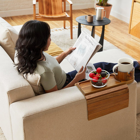 BAMTRAY gift-ready couch tray suitable for homes and holidays.