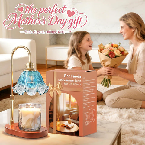 Banbanda candle warmer lamp 2h timer for after-work relaxation.