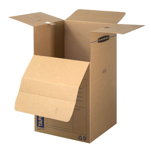 Bankers Box crashlock system demonstrates tape-free secure closure during transport