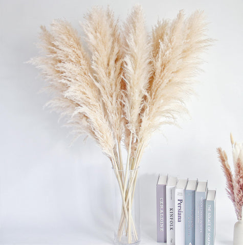 Bannifll pampas grass table decor adds natural texture