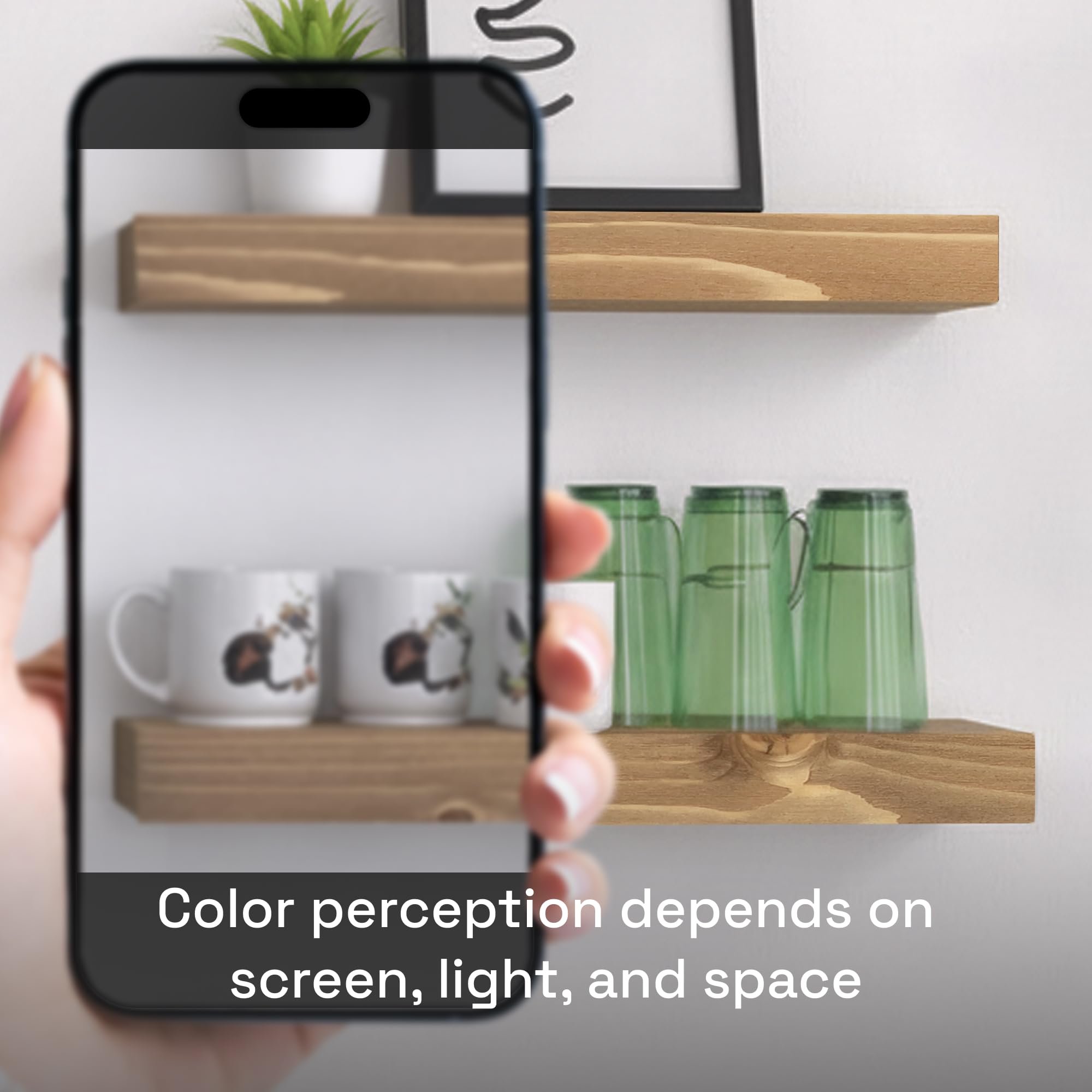BAOBAB WORKSHOP kitchen spice shelves add compact storage and easy access.