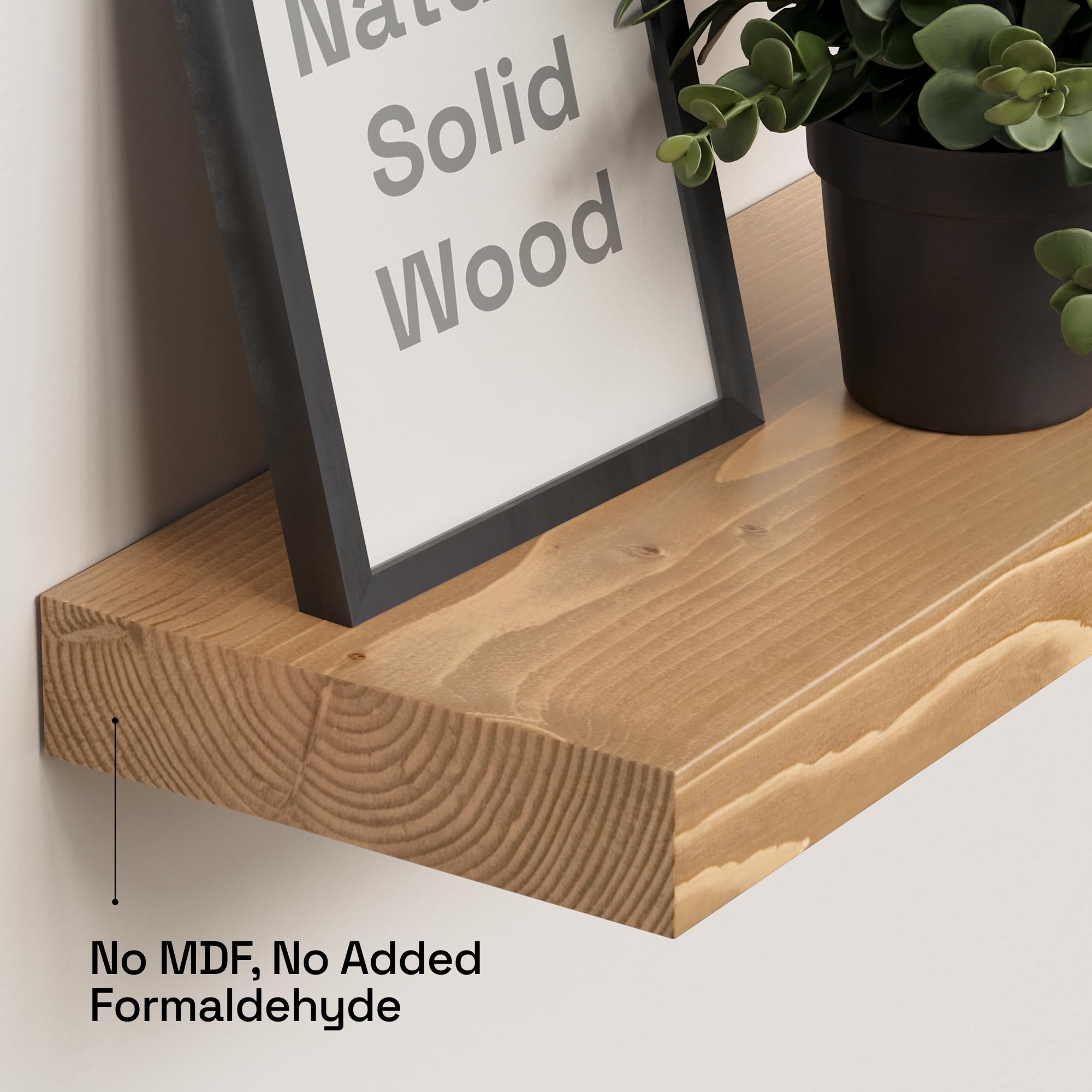 BAOBAB WORKSHOP wall-mounted shelves for kitchen storage and décor.