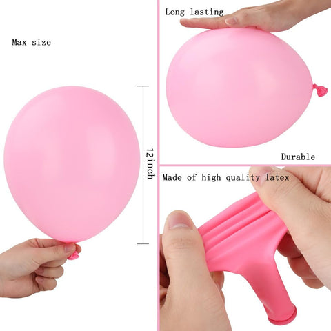 BAOKUANHU 12 inch balloons decorating wedding or birthday display