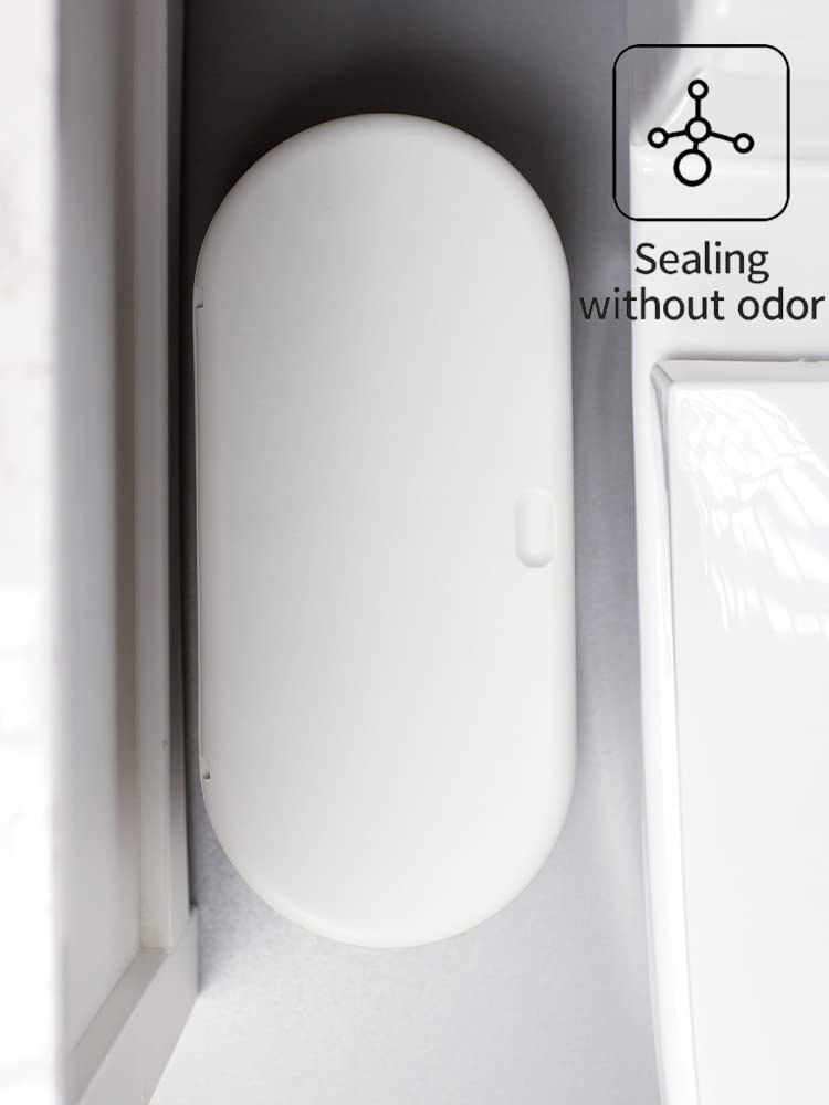 Baosia space-saving bin fits tight spaces in offices or powder rooms