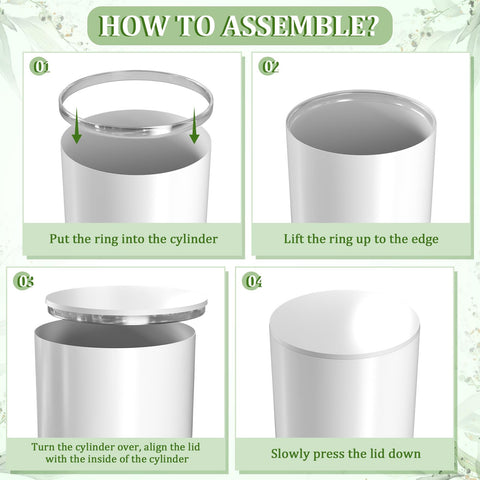 Baotree PVC pedestal base provides sturdy support on flat surfaces.