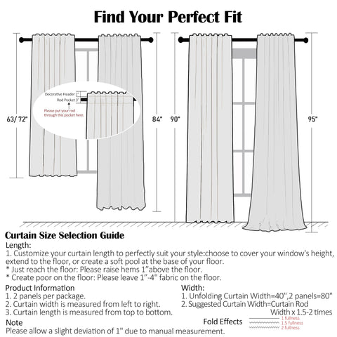 Bapawfish machine washable curtain panel for easy care.