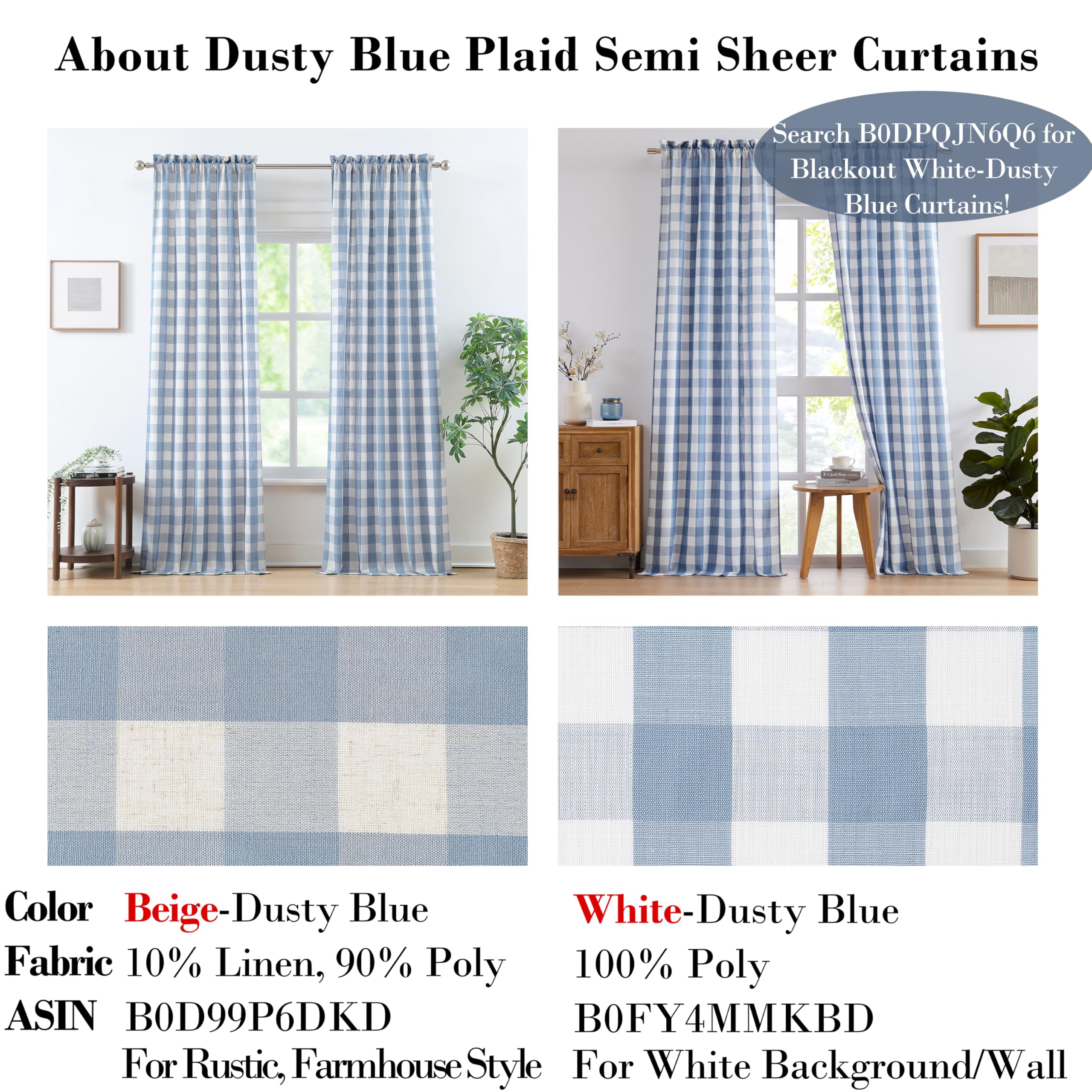 Bapawfish buffalo plaid fabric close-up shows durable, breathable material.