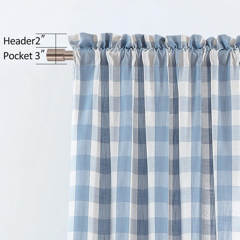 Bapawfish two-panel set ready-made curtains for instant makeover.