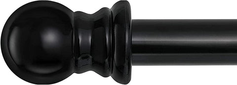 Barcetine extra-long curtain rod displayed at full length for wide window coverage.