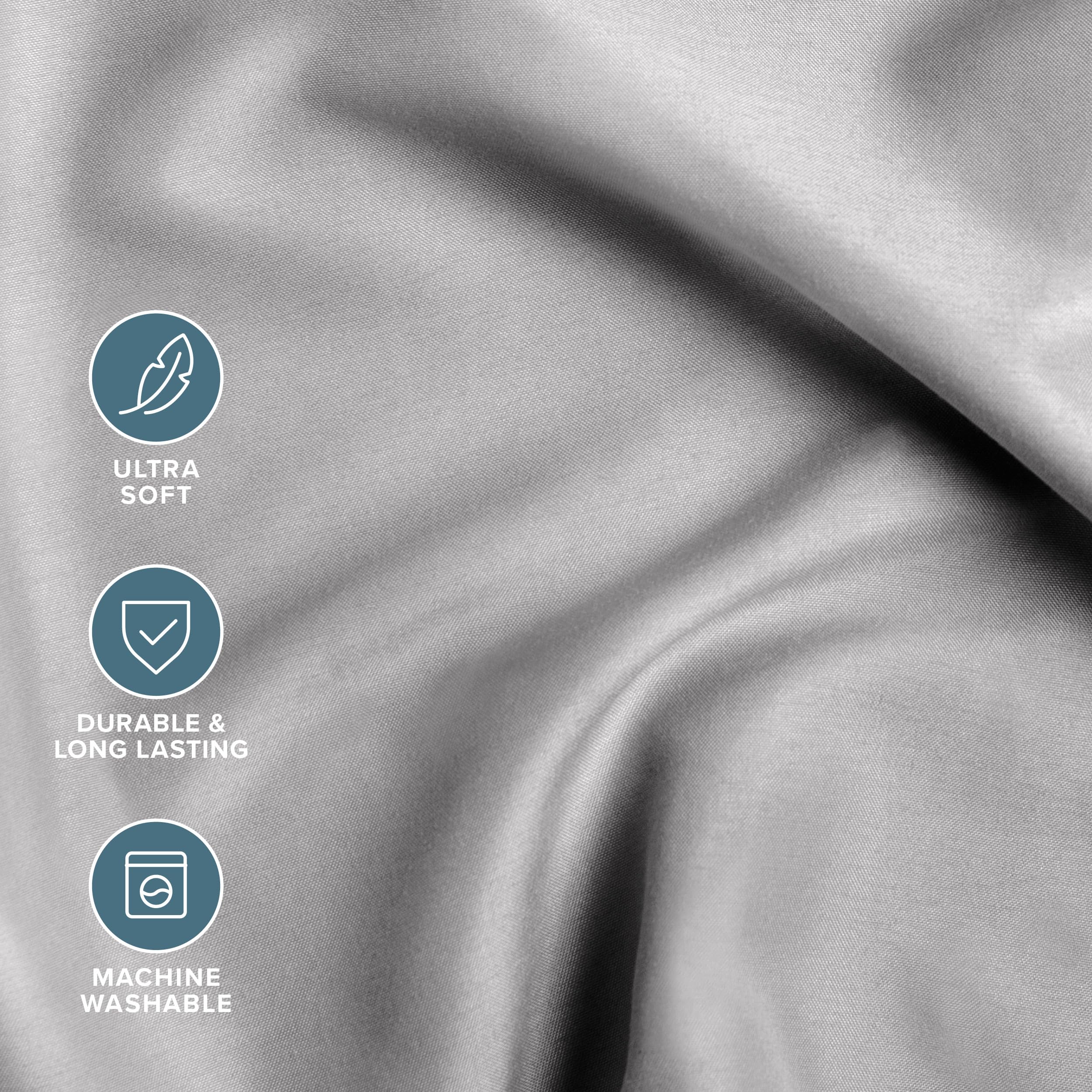 Bare Home 1800 premium microfiber fabric delivers ultra-soft feel