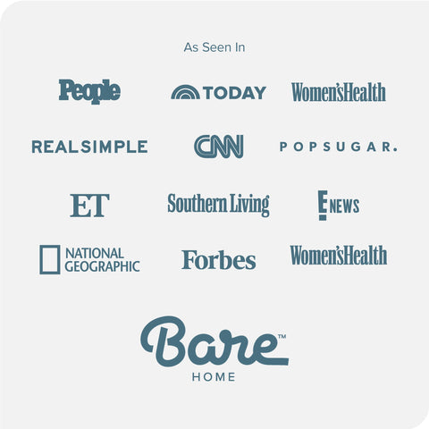 Bare Home 30-night satisfaction guarantee card indicates trial option.
