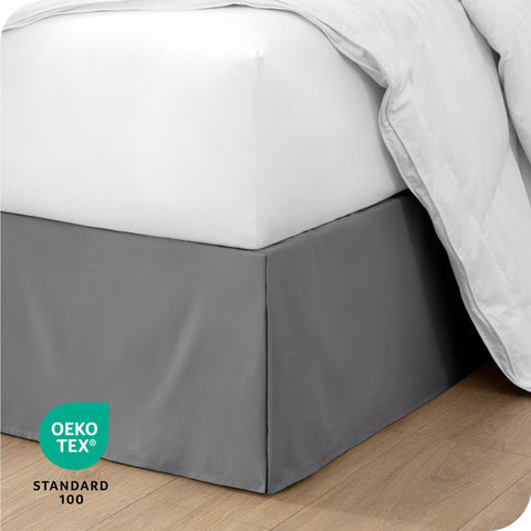 Bare Home wrinkle-resistant fabric stays smooth after washing.
