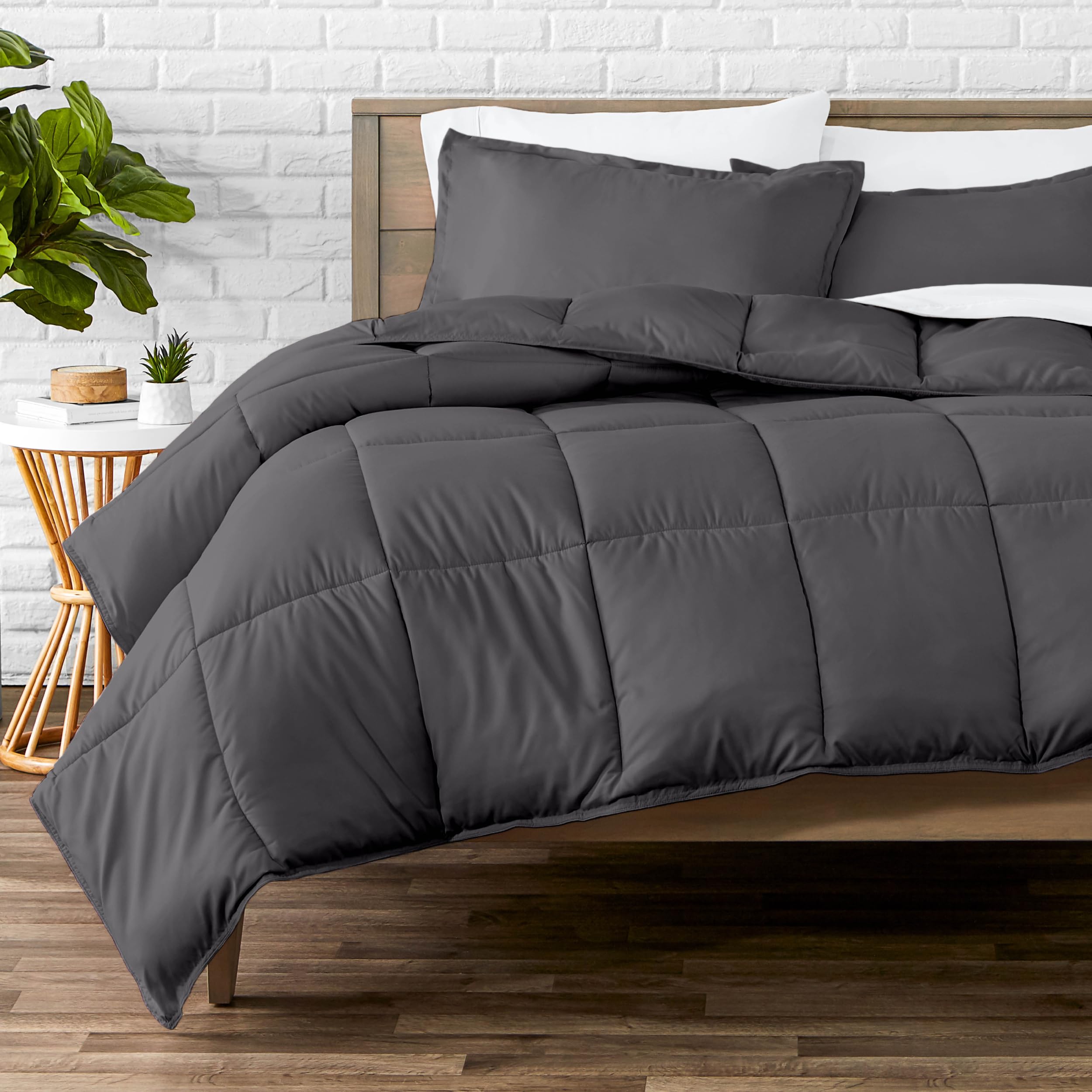 Bare Home Comforter Set Queen ultra-soft down-alternative for cozy nights.