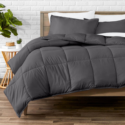 Bare Home Comforter Set Queen ultra-soft down-alternative for cozy nights.