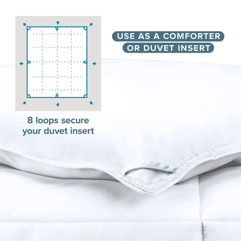 Bare Home Twin XL machine-friendly care for easy washing.