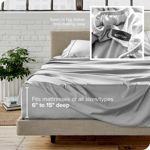 Bare Home hydro-brushed fabric close-up reveals soft, breathable texture