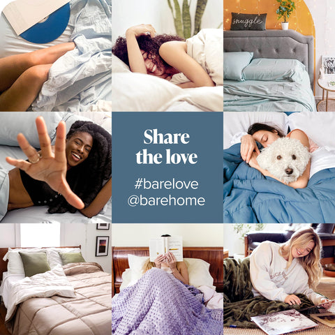 Bare Home light grey pillowcase offers smooth, breathable sleep surface