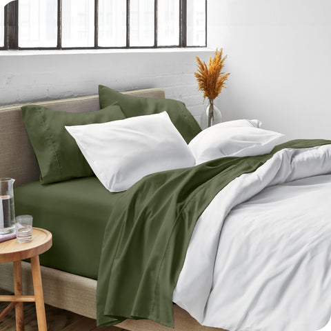 Bare Home OEKO-TEX label signals safe, tested bedding materials.