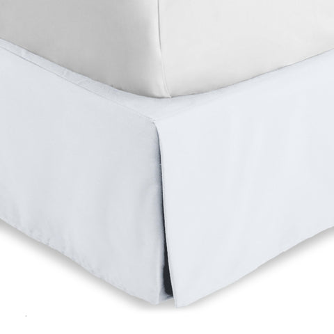 Bare Home queen bed skirt with 15-inch drop hides bed frame for a clean setup.