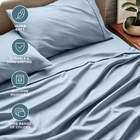Bare Home pillowcases included for a coordinated, comfortable sleep setup